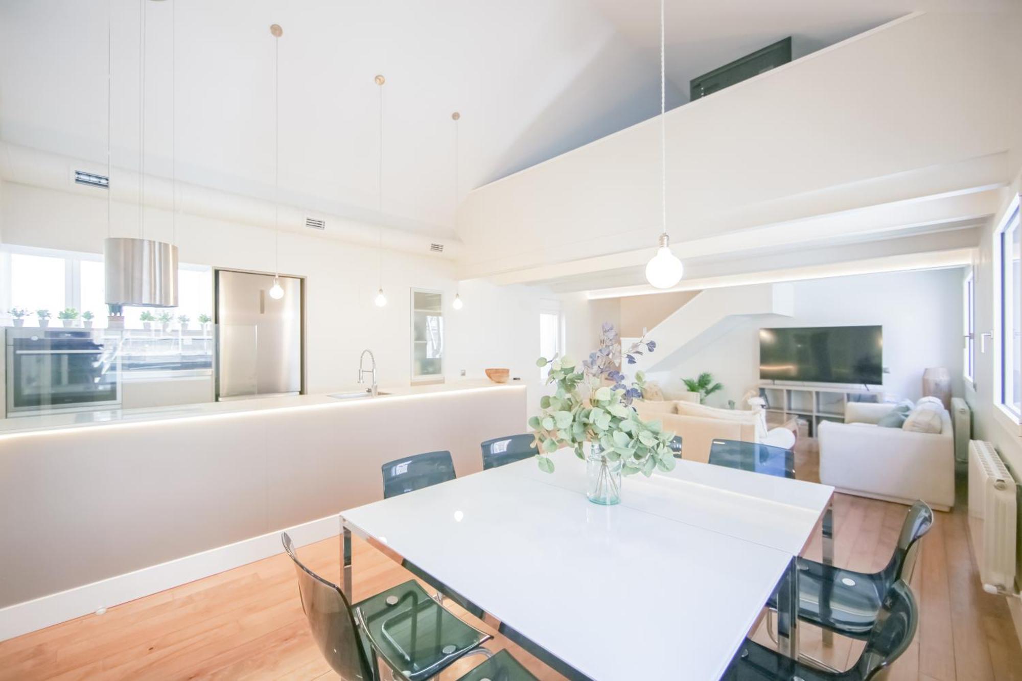 הוילה Duplex De Lujo Junto Al Bernabeu Real מדריד מראה חיצוני תמונה